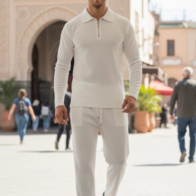 ست مراکشی سفید