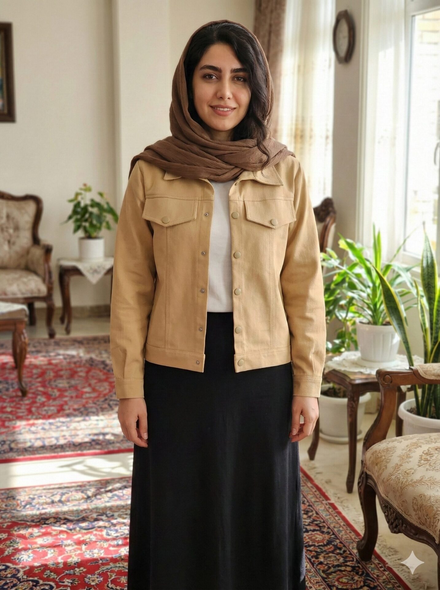 کت کتان کش دو جیب 3 کت کتان کش دو جیب