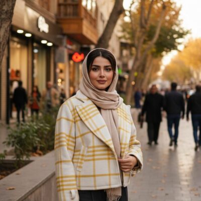 کت کراپ پشمی زنانه