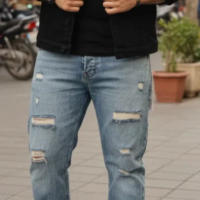 شلوار مام زاپ دار